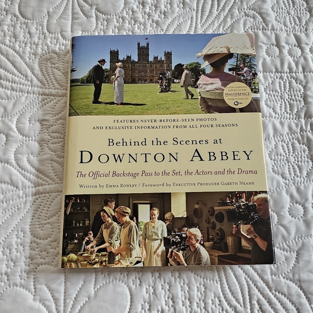 Downton Abbey Hardcover Coffee Table Book, Hardcover, First Four Seasons
